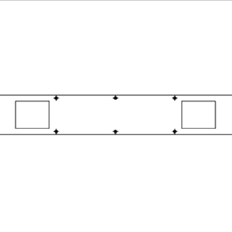 [210.02.026] SUMMER - COVER PLATE BOTTOM 2,5 MM x 2900 SNOW