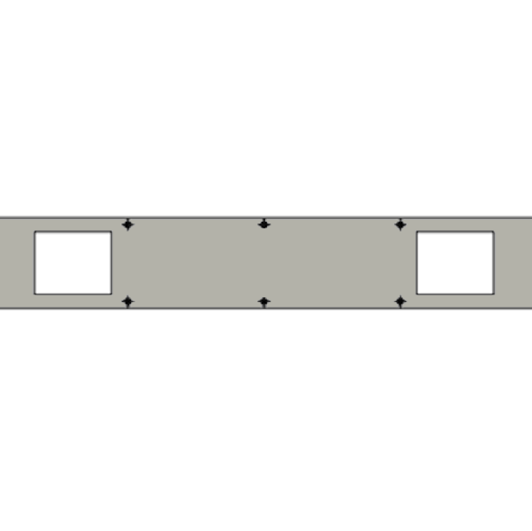 ÉTÉ - PLAQUE DE COUVERTURE BASSE 2,5 MM x 1950 SOIE
