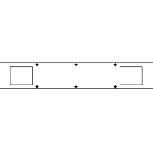 [210.02.025] SUMMER - COVER PLATE BOTTOM 2.5 MM x 2300 SNOW