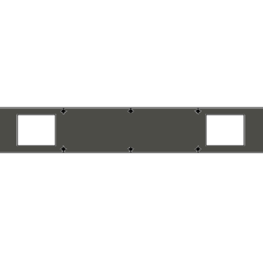 [210.02.059] SOMMER - ABDECKPLATTE UNTERSEITE 2,5 MM x 2900 MUD
