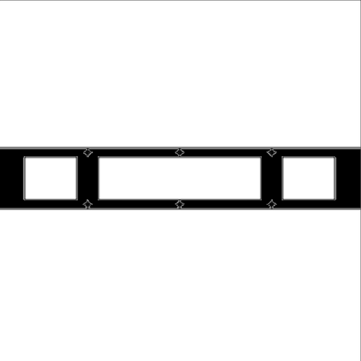 [210.02.005] AFDEKPLAAT ONDERKANT 2,5 MM x 2900 MIDNIGHT